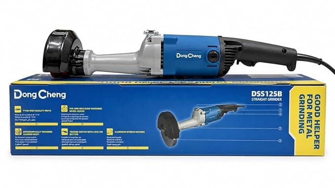 Dongcheng Power Tools Dongcheng DSS125B Straight Grinder Rotary Tool 710W Heavy Duty 125mm Professional Grinding Machine… — thumbnail 4 of 6