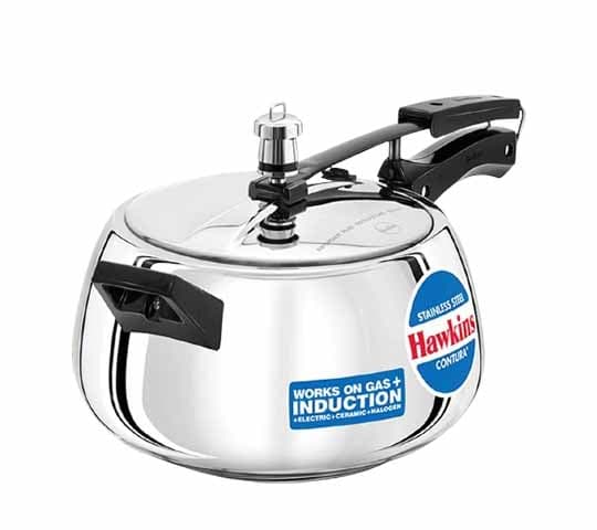 Hawkins SSC50 Classic Pressure Cooker 5L – Stainless Steel Cooker for Fast Cooking