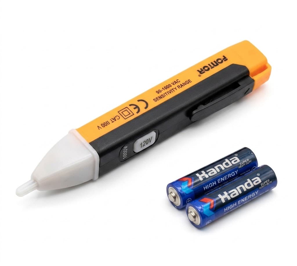 Fontor Test Pencil AC Voltage Alert 0249203 – Electric Voltage Tester Screwdriver for Safe Electrical Detection