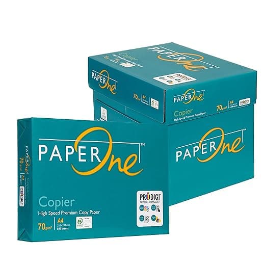 No Brand Paper One A4 Paper 70gsm 500 Sheets –Box of 5 Premium Multipurpose Copier & Printer Paper stationary, toys & sports — thumbnail 3 of 6