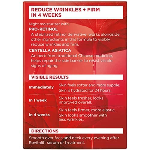 Loreal Paris Revitalift Anti-Wrinkle & Firming Night Cream 50ml– Advanced Skin Repair Moisturizer daily essentials &… — thumbnail 3 of 4