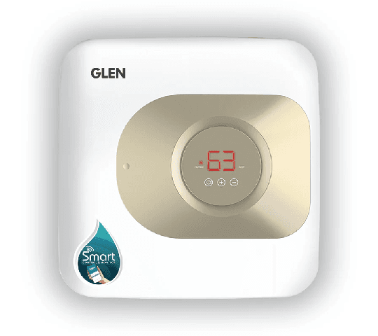 GLEN Smart Water Heater 25 Litre WiFi Enabled with Digital Control & Android App, 2000W – 7055