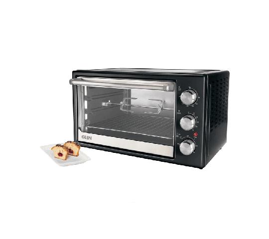 GLEN Oven Toaster Griller (OTG) 42 Litres with Motorized Rotisserie, Convection Fan, 2000W – Black SA5042BLRC