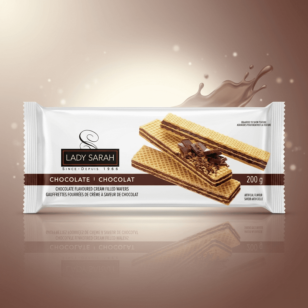 Lady Sarah Lady Sarah Cream Filled Wafer 200g – Crispy Wafer with Delicious Cream Filling daily essentials & lifestyle — thumbnail 2 of 2