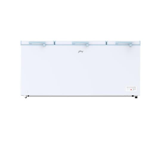 Godrej - 594 Liter Hard Top Triple Door Chest Freezer - DHESNCH 630D 3HCGP RW