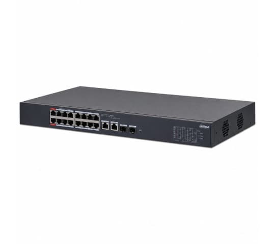 Dahua 18-Port Cloud Managed Desktop PoE Switch DH-CS4218-16ET-135 | 16 PoE Ports
