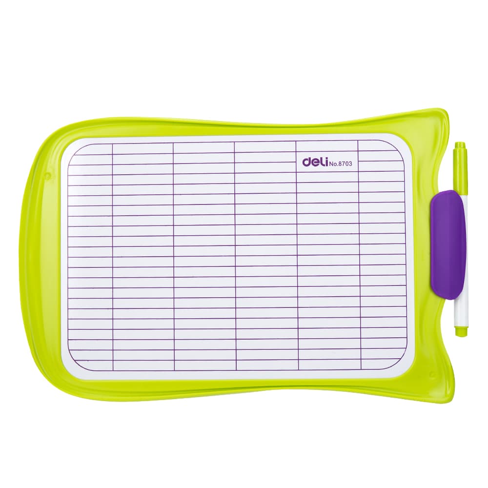 Deli Deli-E8703 School Drawing Board | Double-Sided Whiteboard for Students stationary, toys & sports — thumbnail 3 of 4
