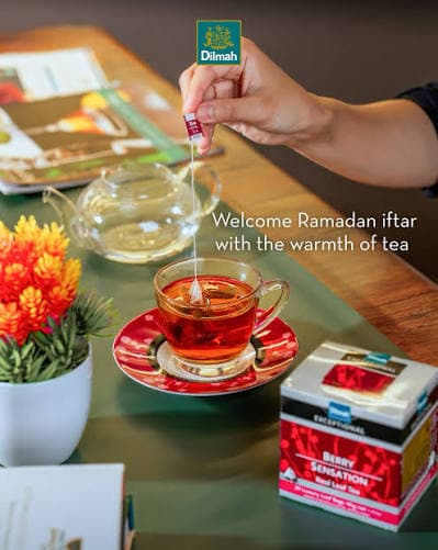 Dilmah Premium Green Tea with Strawberry | 20 Tea Bags | Refreshing Flavored Green Tea daily essentials & lifestyle — image 1 of 6