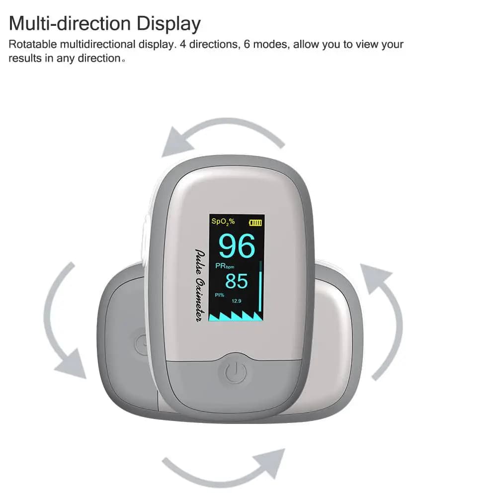 Fingertip Pulse Oximeter for Accurate SpO2 & Heart Rate Monitoring pharmacy, fitness & surgical — image 1 of 3