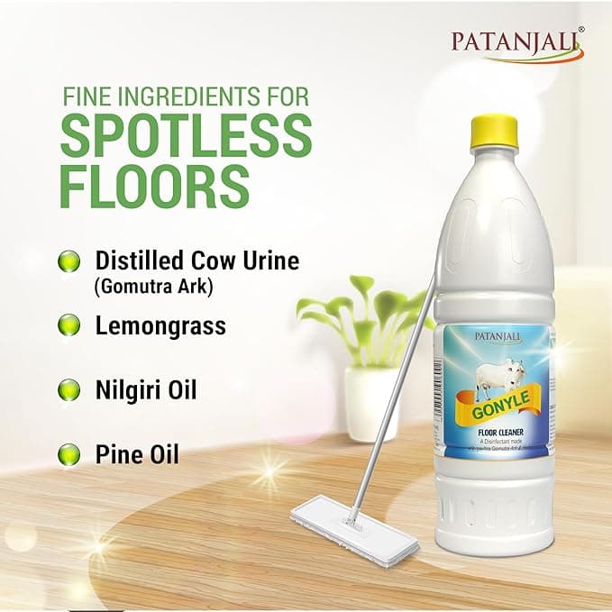 Patanjali Patanjali Gonyle Floor Cleaner 1L for Hygienic & Fresh Floors daily essentials & lifestyle — image 1 of 5