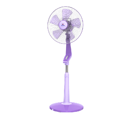 Walton WPF16L5-PBC 16 Inch Pedestal Fan with 5 Blades, 3 Speed Control & Oscillation