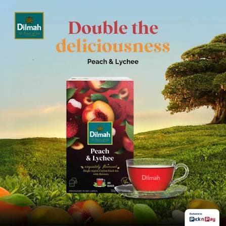 Dilmah Dilmah Premium Green Tea with Peach | 20 Tea Bags | Refreshing Flavored Green Tea daily essentials & lifestyle — image 1 of 5