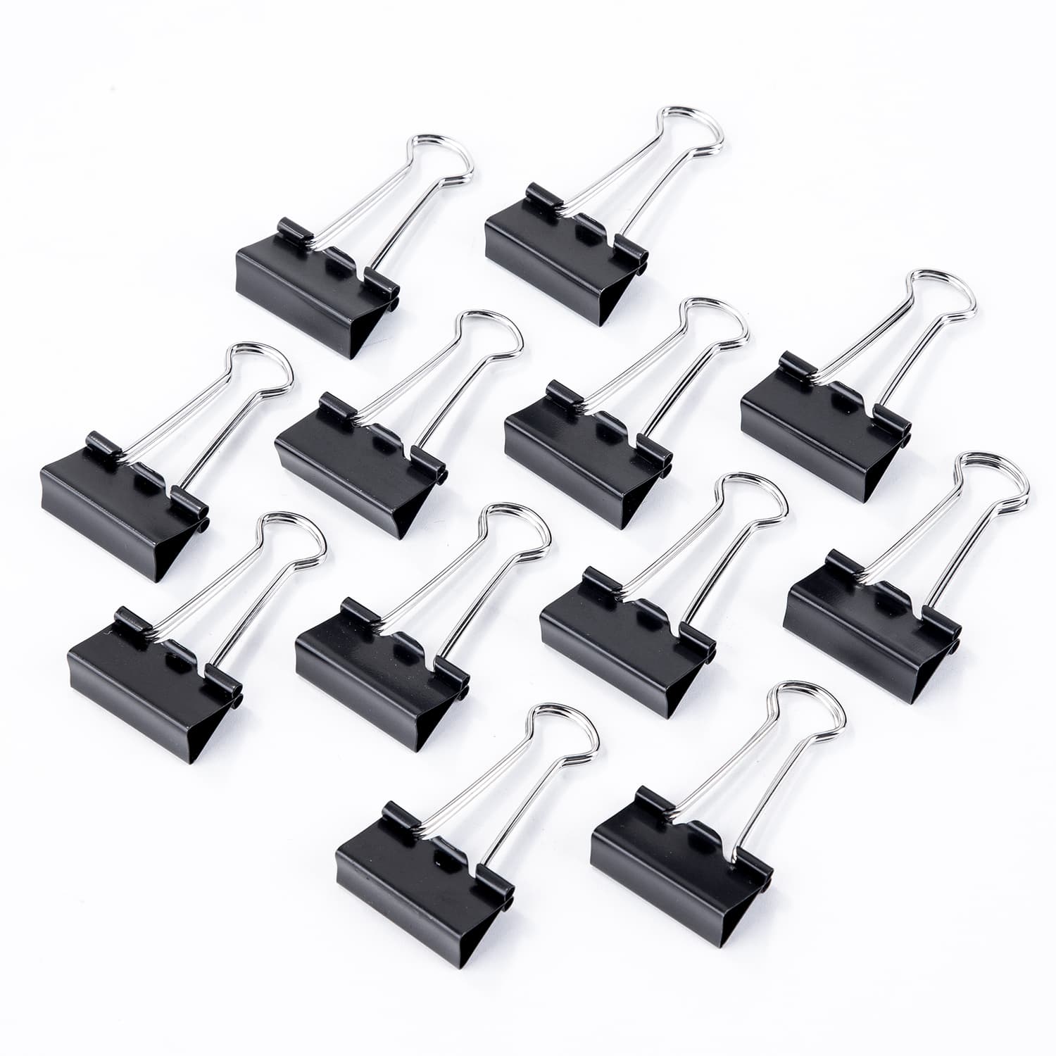 Deli Deli E38562 Effortless Binder Clip 41mm Black Paper Clip for Office, School & Home stationary, toys & sports — thumbnail 3 of 4