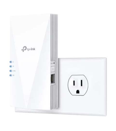 TIP-LINK WIFI 6 Range Extender, Access Point TP-Link RE500X AX1500 Gigabit Ethernet Port electronics — thumbnail 2 of 2