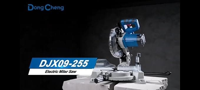 Dongcheng Wood & Aluminium Mitre Saw DJX09-255 1800W 255mm Blade 6-Speed Settings hardware & machinery — thumbnail 2 of 3