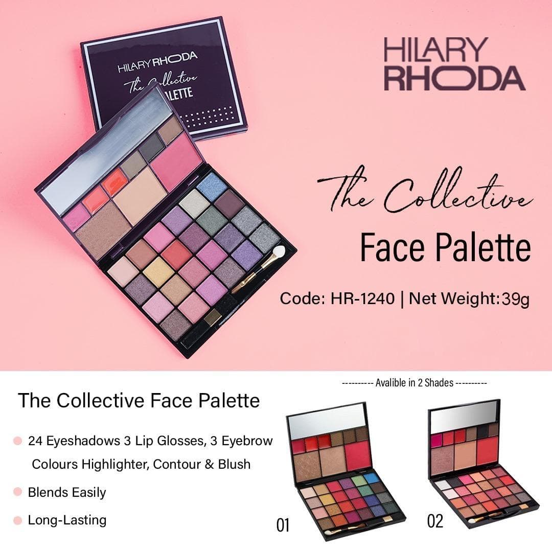 Hilary Rhoda Makeup Kit | Complete All-in-One Beauty Palette
