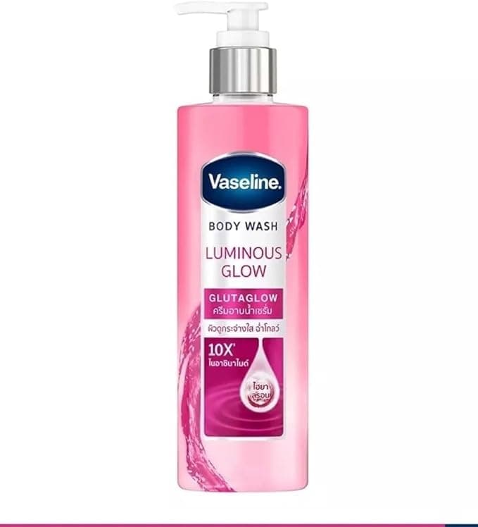 Vaseline Luminous Glow Body Wash – Radiant & Nourishing Skin Cleanser 425ml