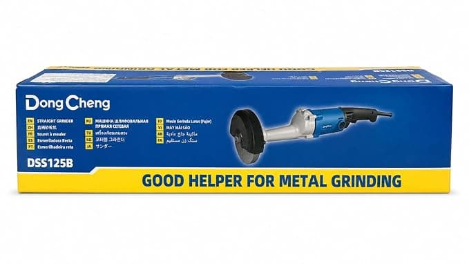 Dongcheng Power Tools Dongcheng DSS125B Straight Grinder Rotary Tool 710W Heavy Duty 125mm Professional Grinding Machine… — thumbnail 3 of 6