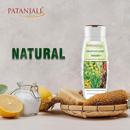 Patanjali Patanjali Kesh Kanti Natural Hair Cleanser 200ML | Herbal Shampoo for Strong & Healthy Hair daily essentials &… — thumbnail 4 of 5