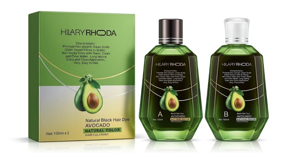 Hilary Rhoda Avocado Hair Dye | Nourishing Permanent Hair Color