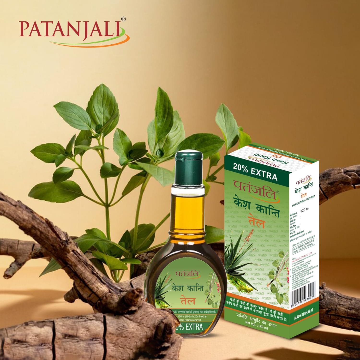 Patanjali Patanjali Kesh Kanti Ayurvedic Hair Oil 120ml for Strong & Healthy Hair daily essentials & lifestyle — thumbnail 2 of 5