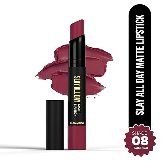 HILARY RHODA Hilary Rhoda PREMIUM Slay All Day Matte Lipstick | Long-Lasting Waterproof Lip Color daily essentials &… — thumbnail 8 of 8
