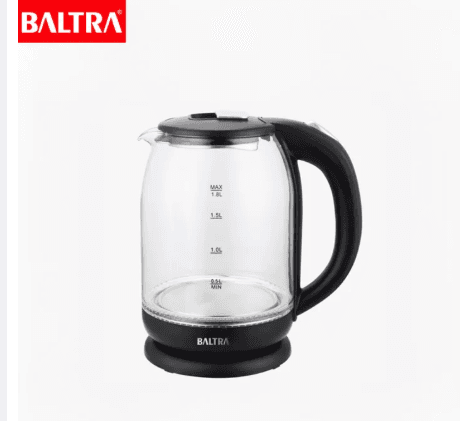 BALTRA Electric Kettle Kessel 1.8 Ltr 1500W Stainless Steel Fast Boil Kettle