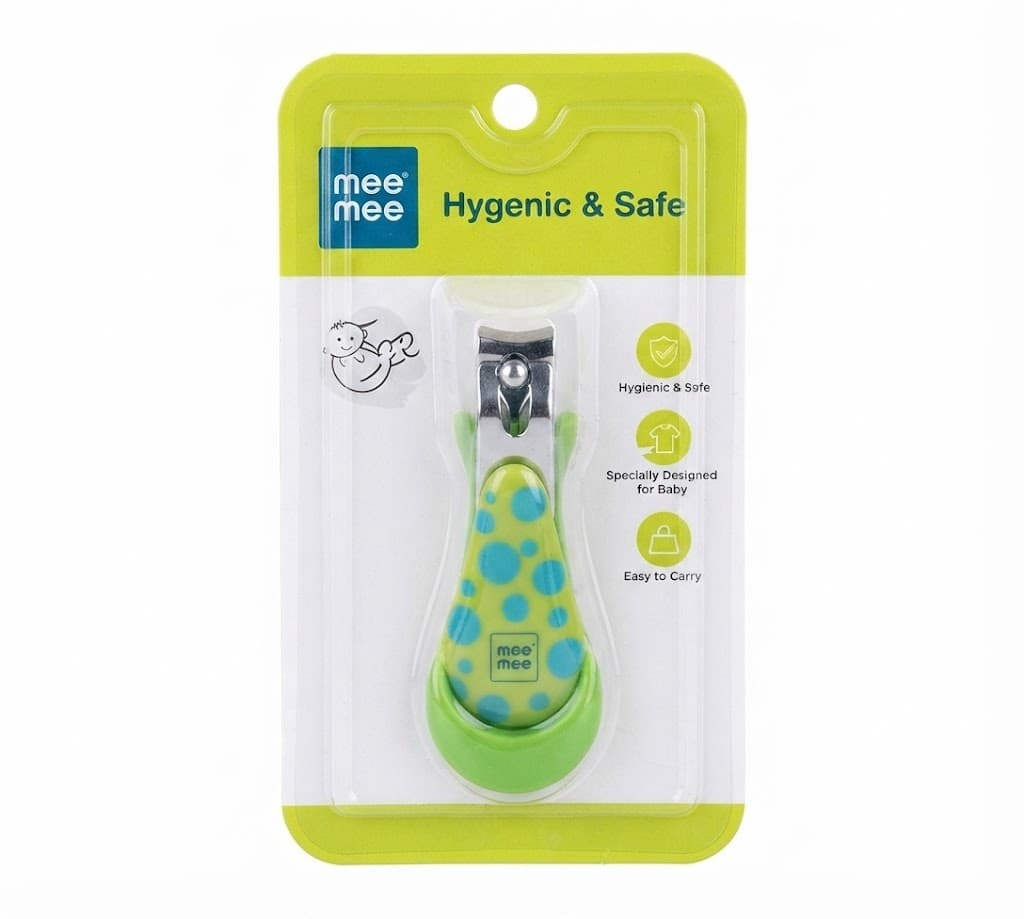 Mee Mee Hygienic & Safe Baby Nail Clipper with Protective Cover