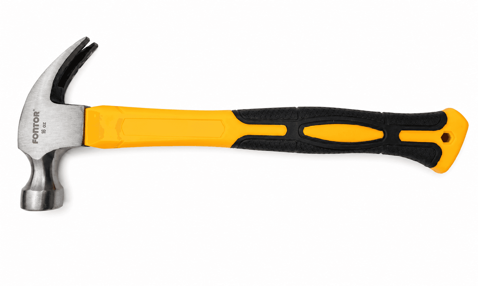 Fontor Steel Hammer 250G 180336 – Durable Forged Steel Claw Hammer for Home & Professional Use