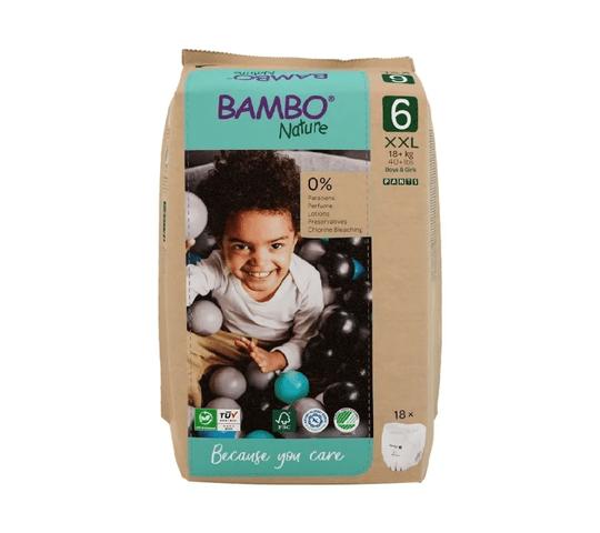 Bambo Nature Pant Diapers size 6 (16+ kg/ 35+ lbs) 18 pcs pharmacy, fitness & surgical