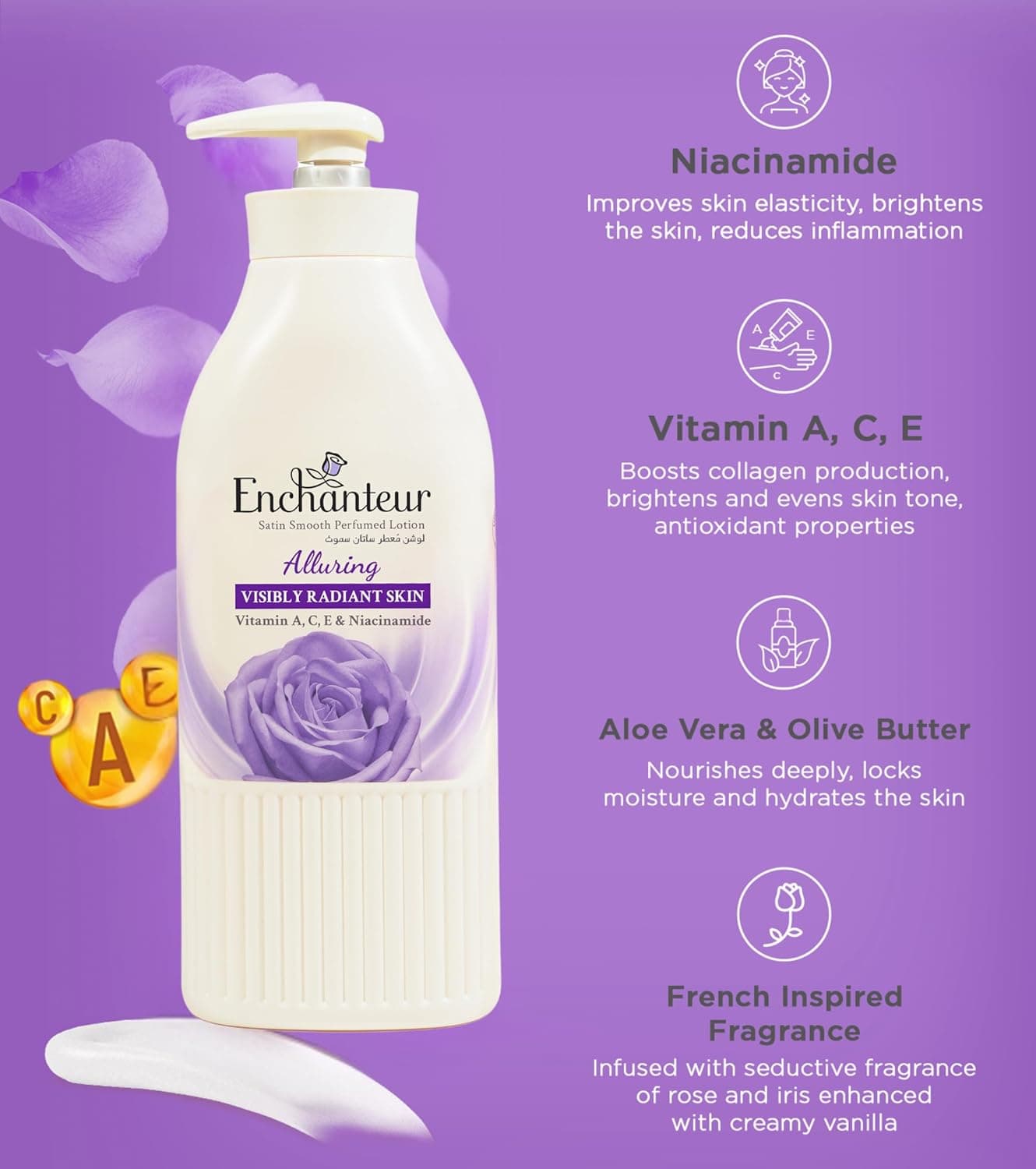 Enchanteur Enchanteur Alluring Perfumed Shower Gel 550ml daily essentials & lifestyle