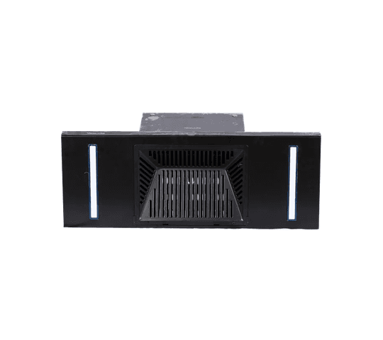 Yasuda - Yasuda YS-C90TD  90 CM Chimney Double Layer Concave filter Auto Clean Function &  Touch Sensor, T Shape Matte Black - Big Digital