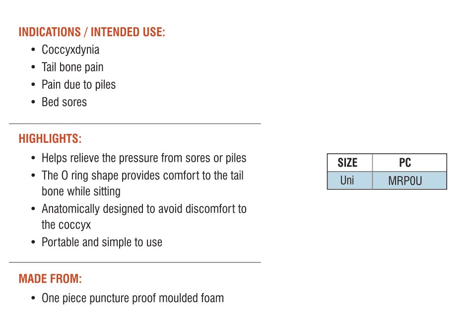 med-e Move med-e Move Round Ring Cushion pharmacy, fitness & surgical