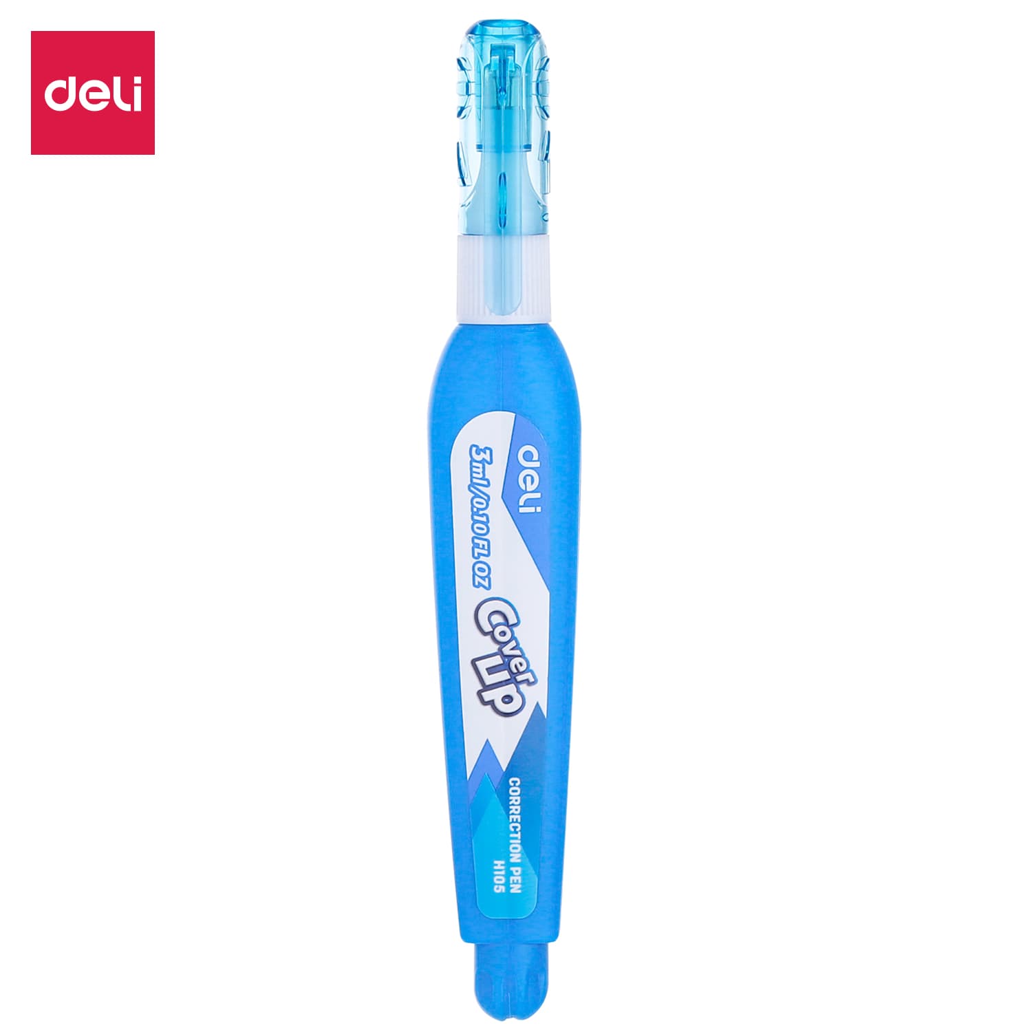Deli-EH10590 School Correction Fluid | Smooth & Quick-Dry Correction Liquid per pcs