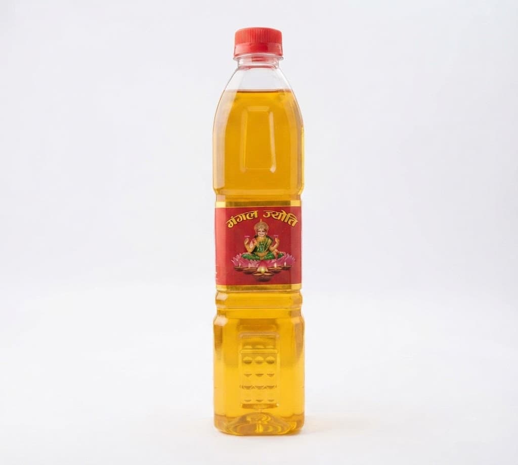 Mangal Jyoti Lamp Oil 300ml | Puja Diya & Temple Lamp Oil for Daily Worship