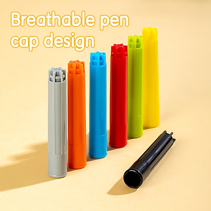 Deli Deli EC10003 Washable Felt Pen Set – Smooth Coloring & Drawing Pens stationary, toys & sports — thumbnail 3 of 3