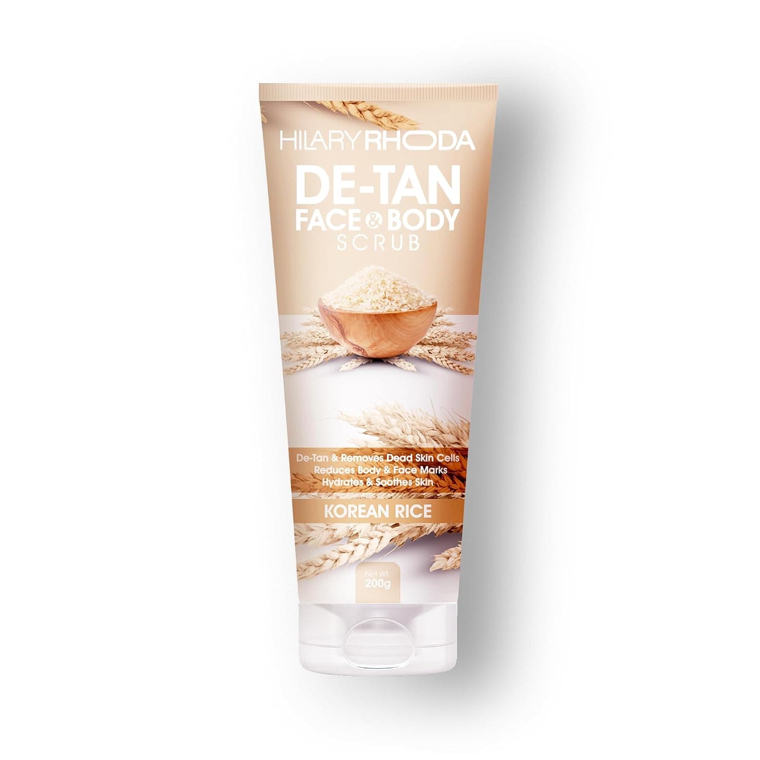 HILARY RHODA Hilary Rhoda De-Tan Face & Body Scrub | Tan Removal & Skin Brightening Scrub daily essentials & lifestyle — image 1 of 7