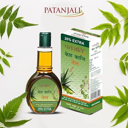 Patanjali Patanjali Kesh Kanti Ayurvedic Hair Oil 120ml for Strong & Healthy Hair daily essentials & lifestyle — thumbnail 4 of 5