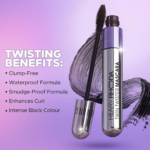 HILARY RHODA Hilary Rhoda Twin Twister Mascara | 2-in-1 Volume & Length Mascara daily essentials & lifestyle — thumbnail 5 of 6