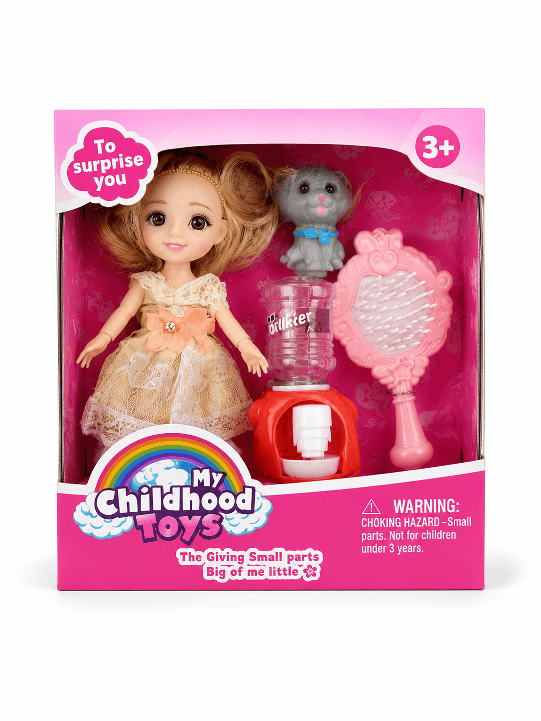 Childhood Toys Doll Play Set – Pretend Play Doll Toy for Kids