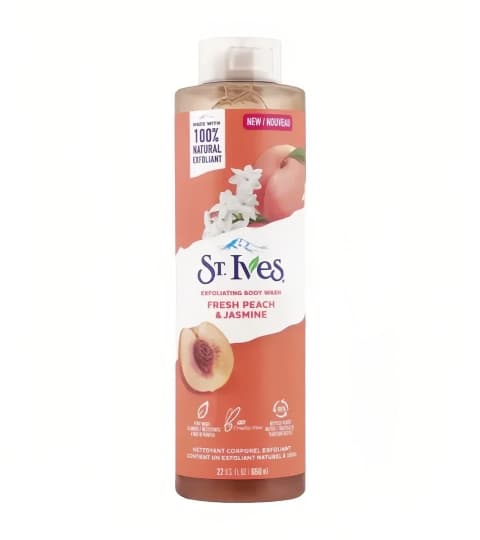 ST. Ives Fresh Peach & Jasmine Body Wash 650ml