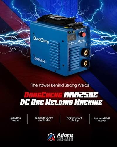 Dongcheng DC Inverter Welding Machine MMA250E | 250A IGBT Arc Welder hardware & machinery — image 1 of 2