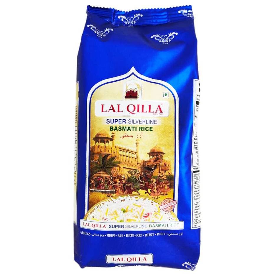Lal Qilla Lal Qilla Silverline Basmati Rice 1kg | Premium Long Grain Aromatic Rice daily essentials & lifestyle — thumbnail 3 of 4