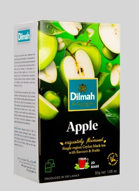 Dilmah Apple Flavoured Ceylon Black Tea (20 Tea Bags)