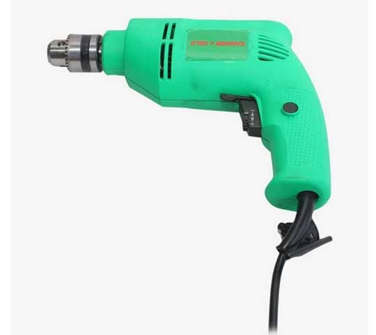 Drill Machine 10mm 450W Forward Reverse Plastic Chuck – Heavy Duty Electric Drill