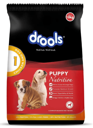 Drools Chicken & Egg Puppy Dog Food 10kg