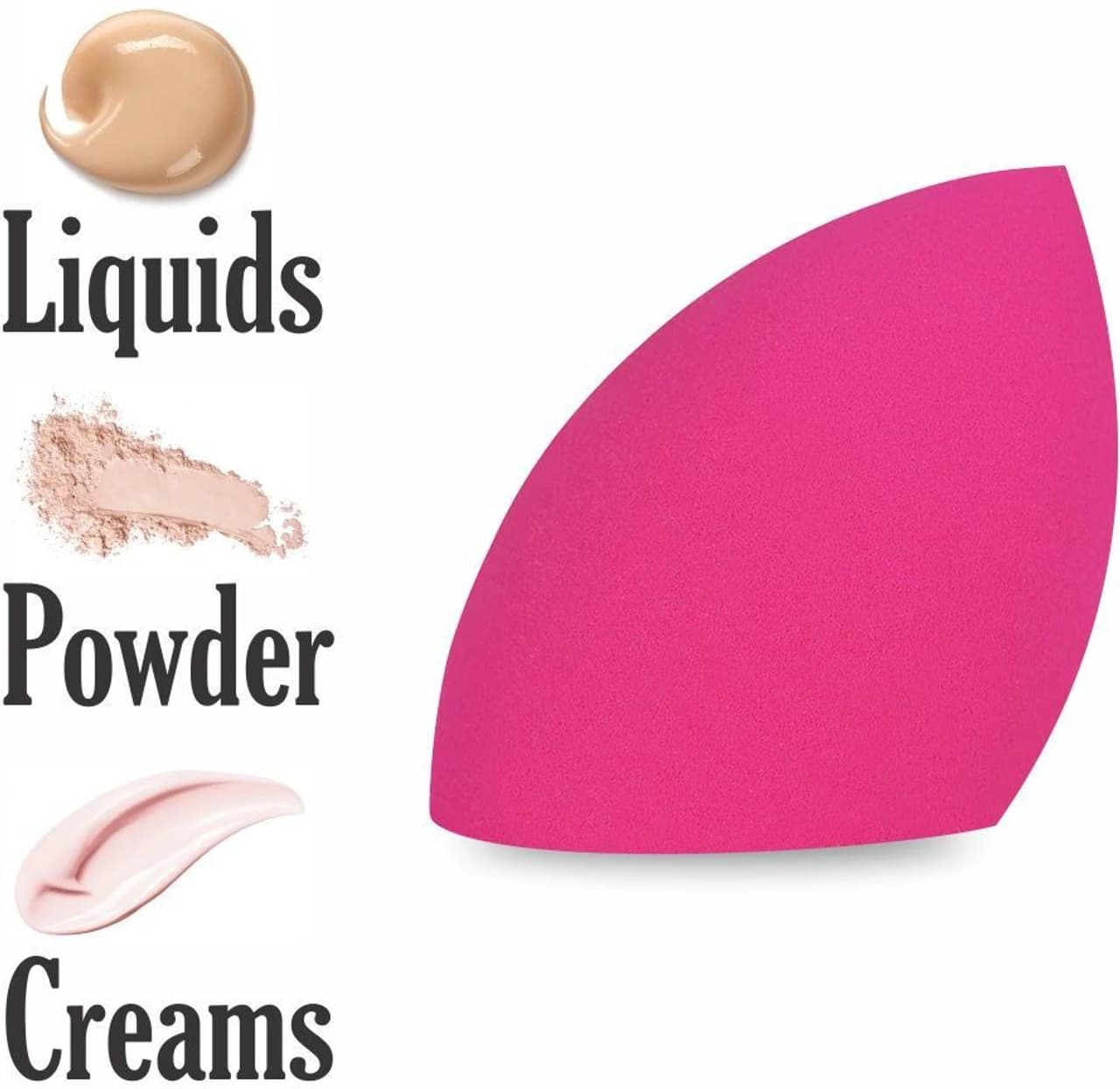 HILARY RHODA Hilary Rhoda Blend-Able Beauty Blender Makeup Sponge – Soft Reusable Cosmetic Sponge daily essentials &…