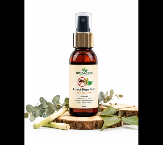 Himalayan Bio Insect Repellent Spray 50ml | Natural Mosquito & Bug Protection