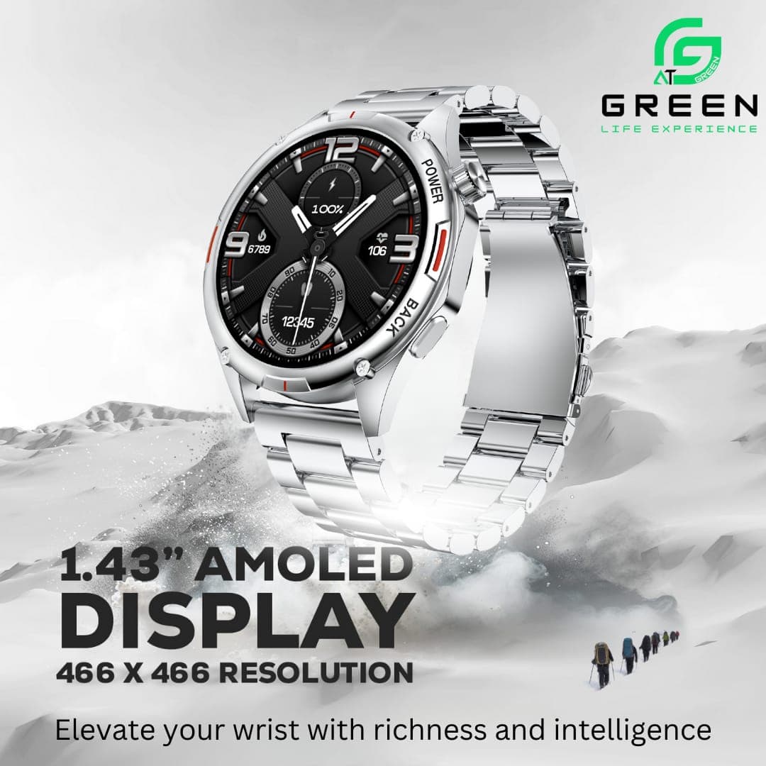 Greenlife Green Orbit Pro Luxury Smart Watch electronics