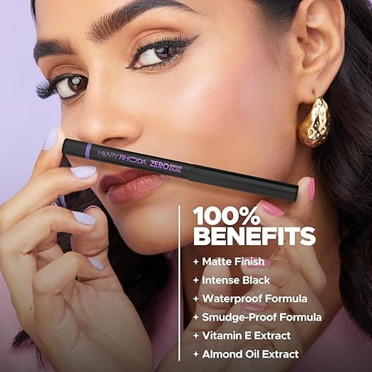HILARY RHODA Hilary Rhoda Zero Smudge Kajal | Waterproof Long-Lasting Eye Kajal daily essentials & lifestyle — image 1 of 6